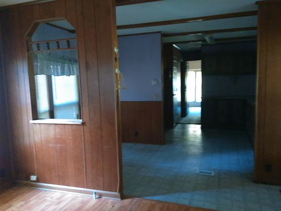 View kitchen from living rm