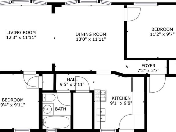 2nd image of 1550 N Homan Ave #3