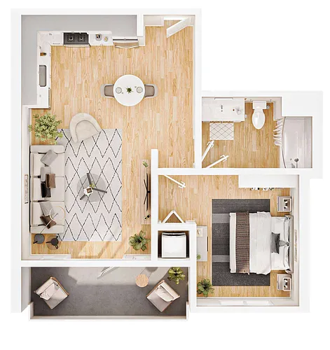 Floor plan D