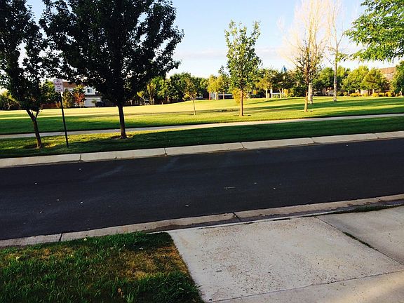 View from driveway! The park!