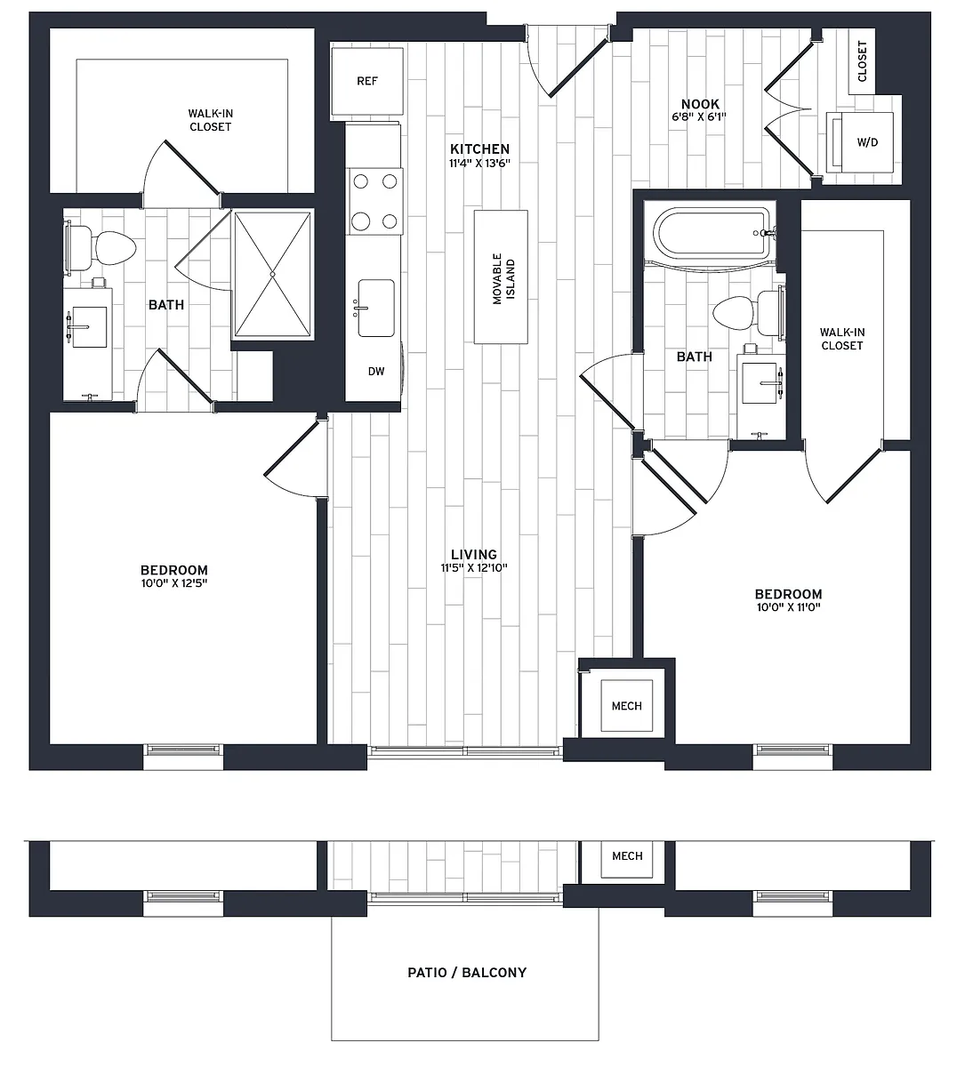 Floor plan B3