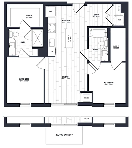 Floor plan B3