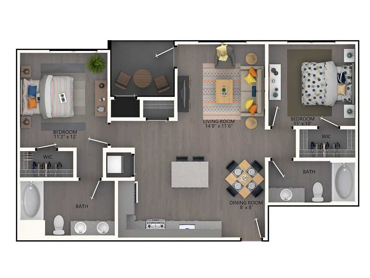 Floor plan B1