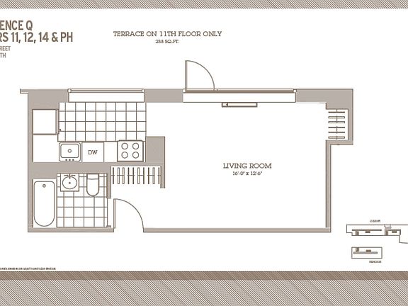 2nd image of 257 Gold St APT 14Q