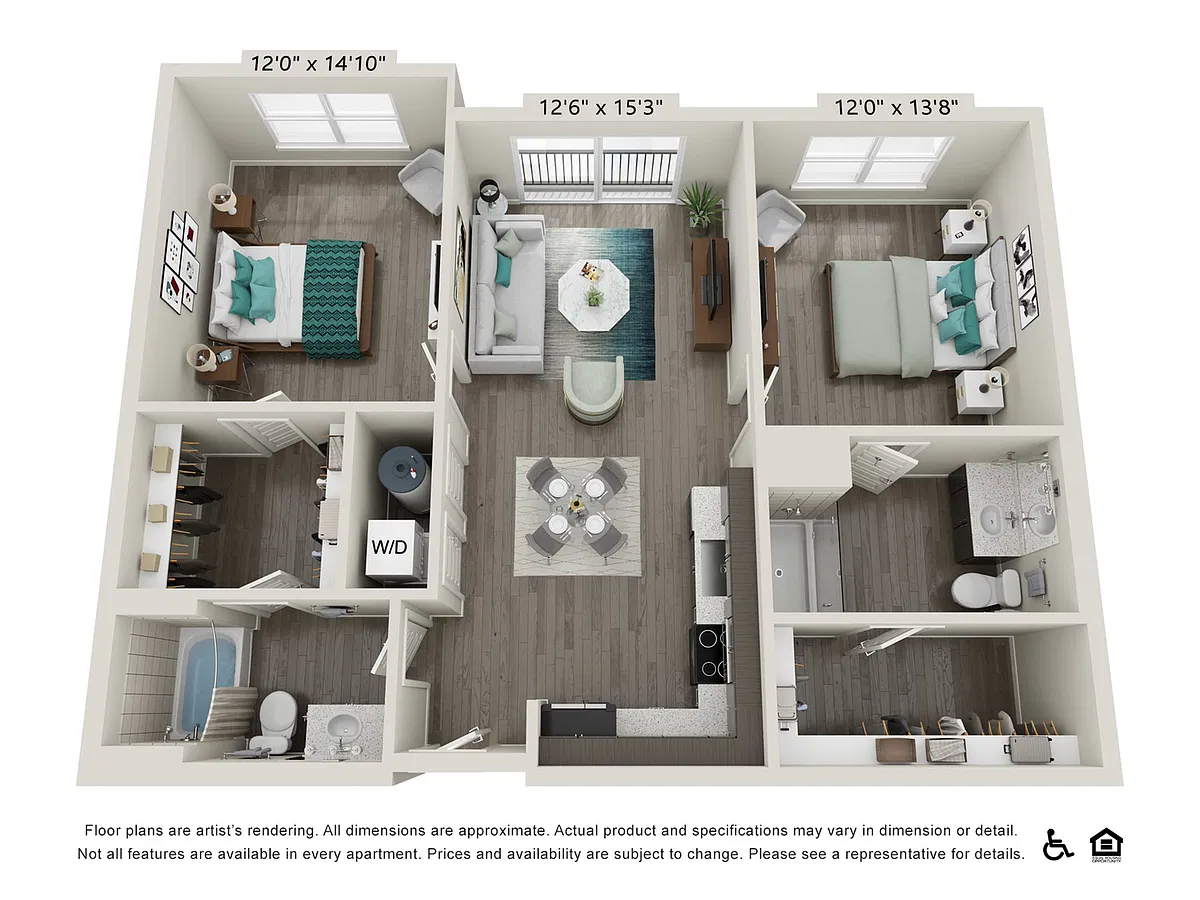 Floor plan 2A1