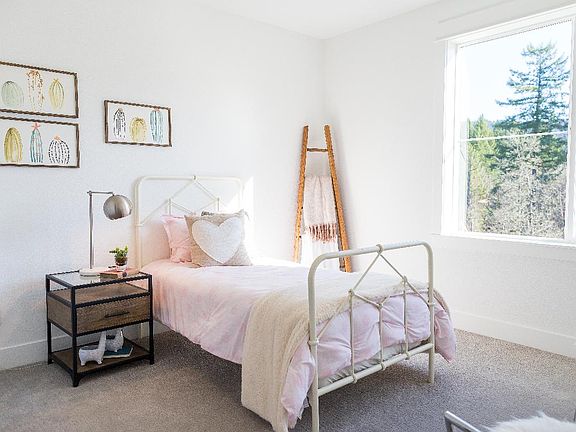 All four bedrooms located on second floor
