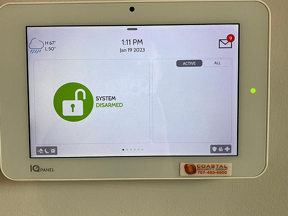 app controled security system