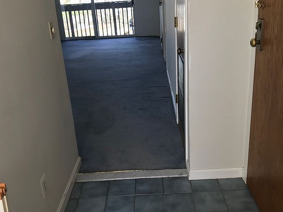 Foyer into dining/living. 