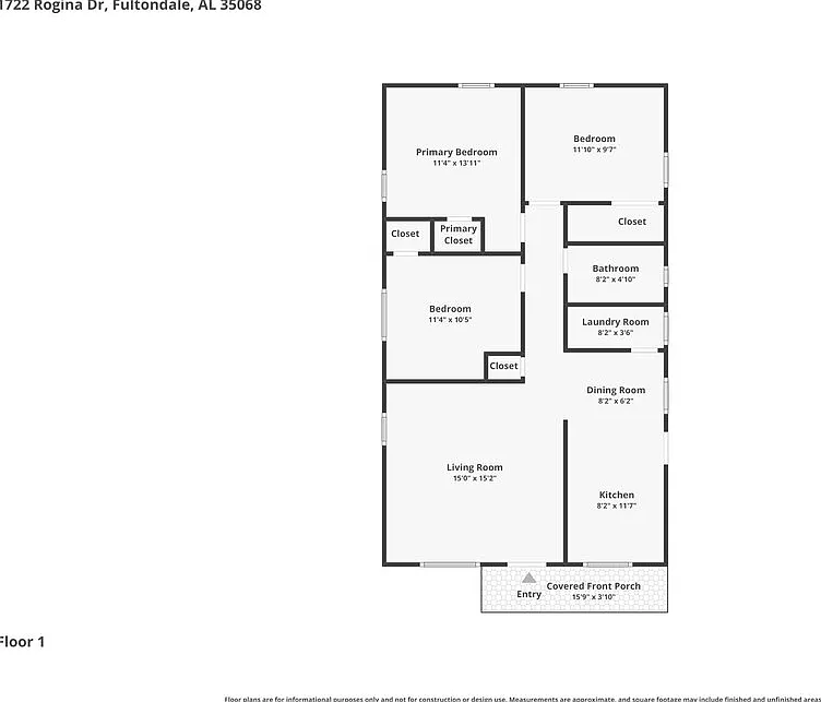 3 bed, 1.0 bath, 1000 sqft, $1,160 — Photo 2