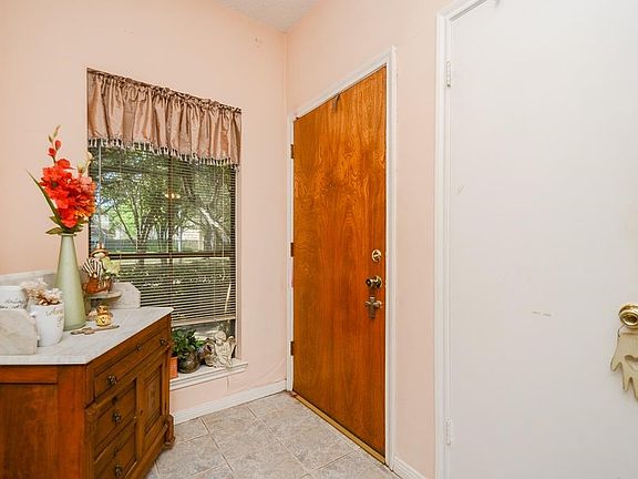 This warm entry welcomes you home with open arms!