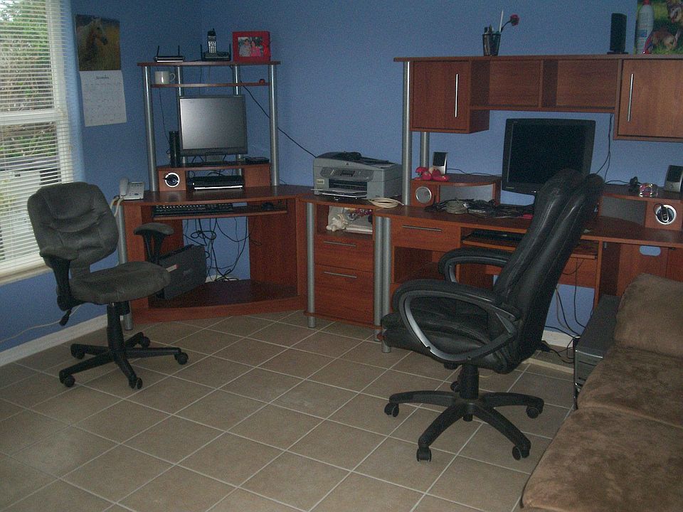 office with new floor & paint
