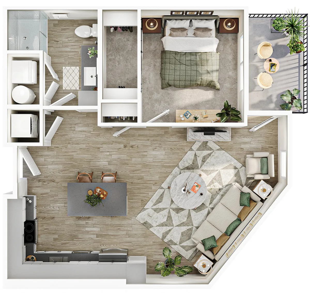 Floor plan A6