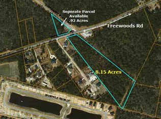 Freewoods Rd, Myrtle Beach, SC 29588