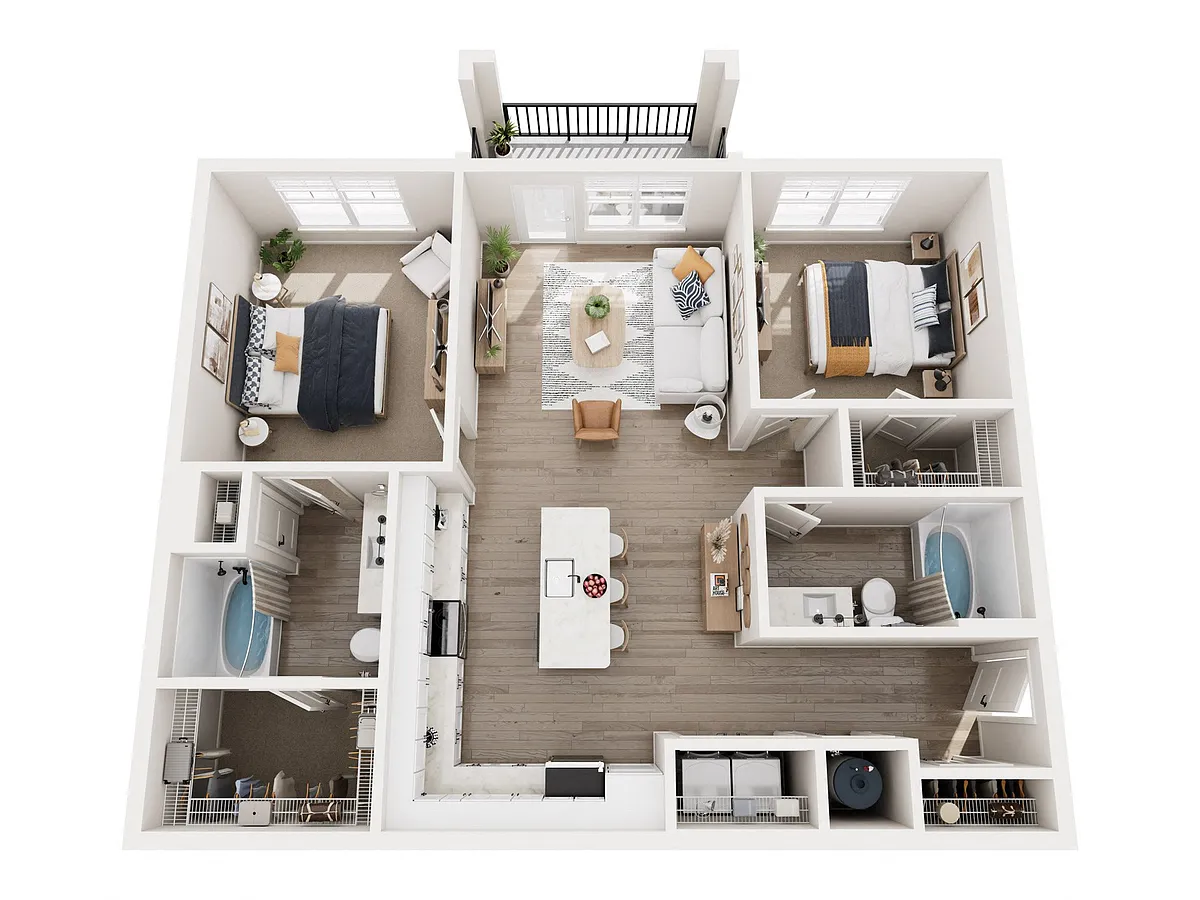 Floor plan B1