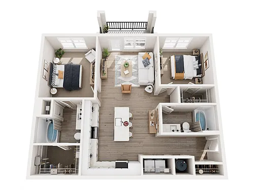 Floor plan B1