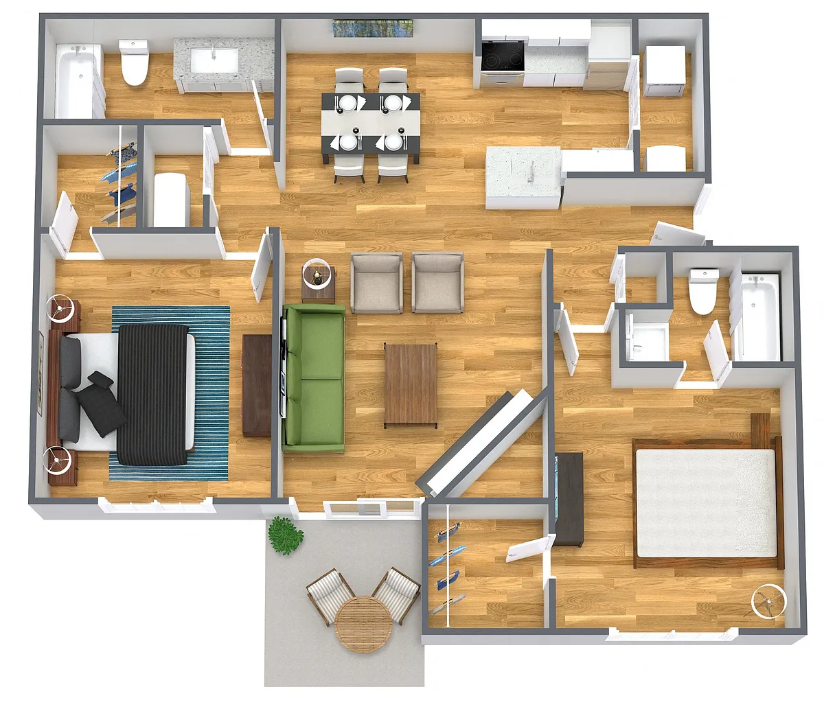 Floor plan Cambridge