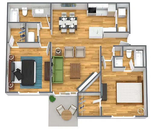 Floor plan Cambridge