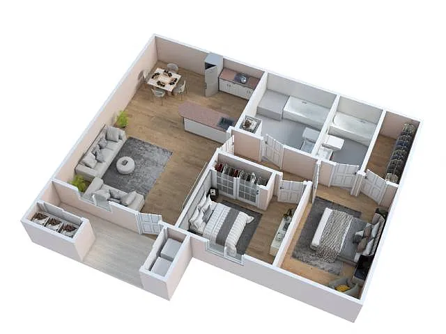 Floor plan Las Palmas