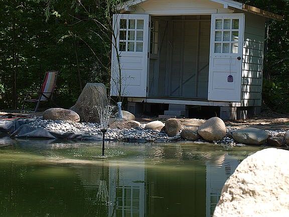 Cabana at  pond negotiable