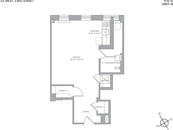 2nd image of 225 W 23rd St APT 4O