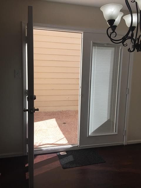 Private patio