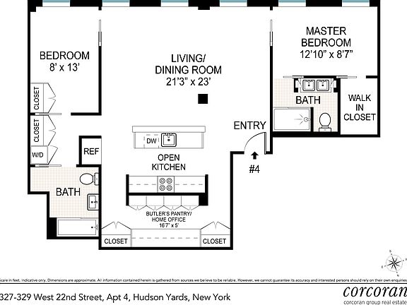2nd image of 327 W 22nd St #4
