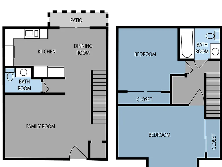 Highly sought after 1,2,3-bedroom flat and townhome apartments — Photo 15