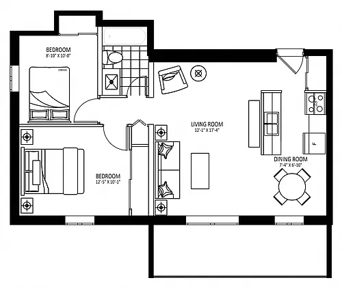 Floor plan 409