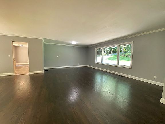 Living & dining front window