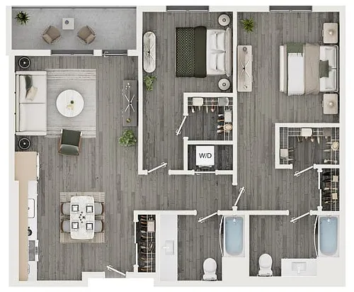 Floor plan B3