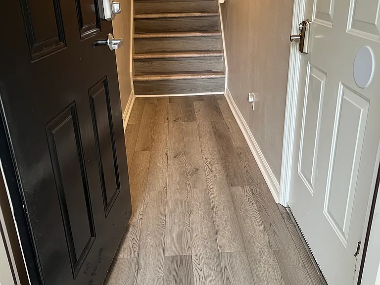 Front entrance staircase
