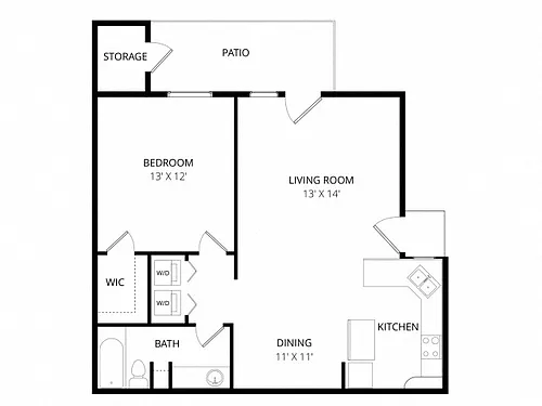 Floor plan A2 Dayspring Remodel