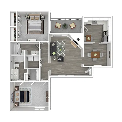 Floor plan B3 Upgrade