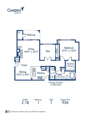 Floor plan 21B