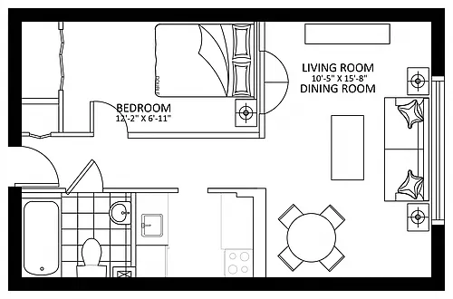 Floor plan 218 Maclaren St - Plan C
