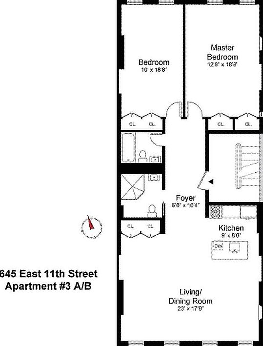 1st image of 645 E 11th St #3AB
