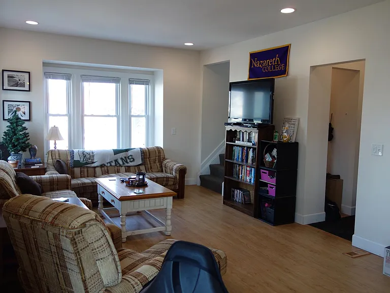 Open concept family room