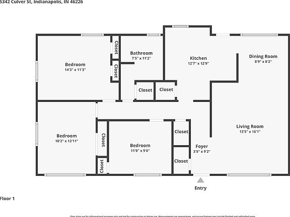 3rd image of 5342 Culver St