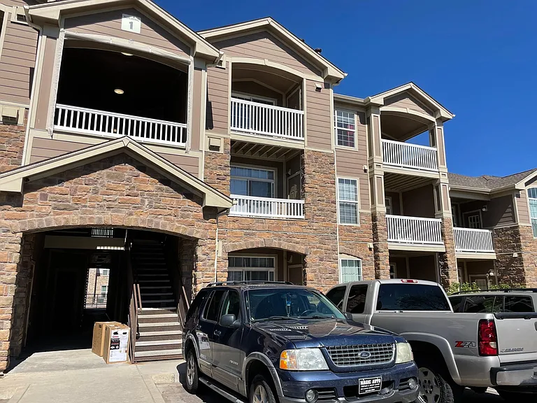 The property is on the top floor, no unit next to on the right.