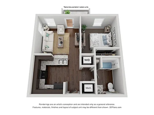 Floor plan Finch