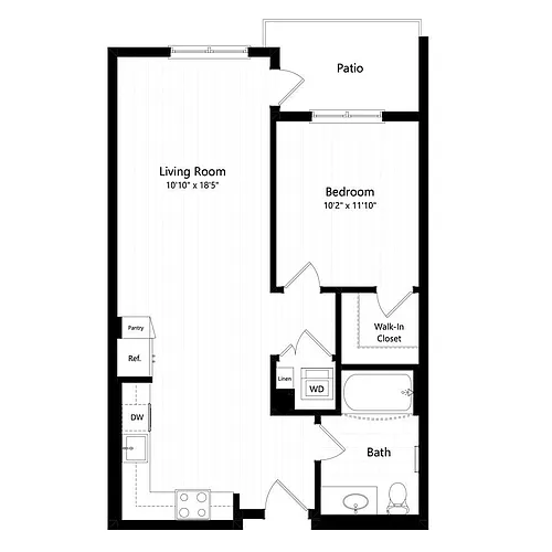 Floor plan 1-A1e