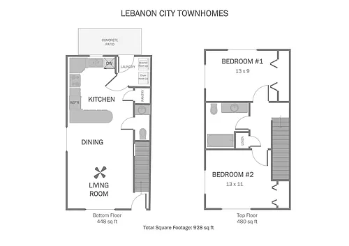 Floor plan LCT-2T