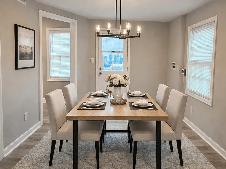 Luxury Vinyl Plank Flooring in Newly Renovated Platinum Townhomes