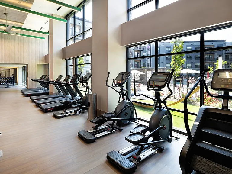 State-of-the-art fitness center