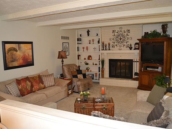 Family Room with fireplace