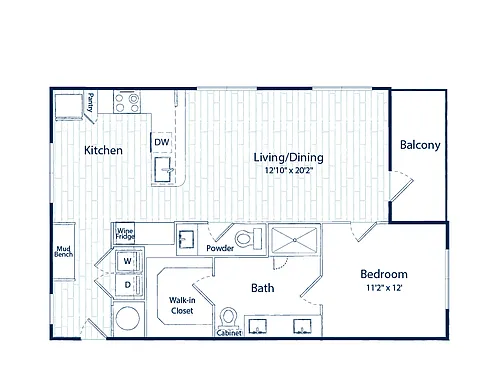 Floor plan A8