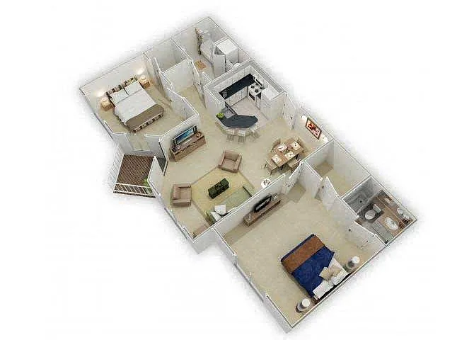 Floor plan Hemingway