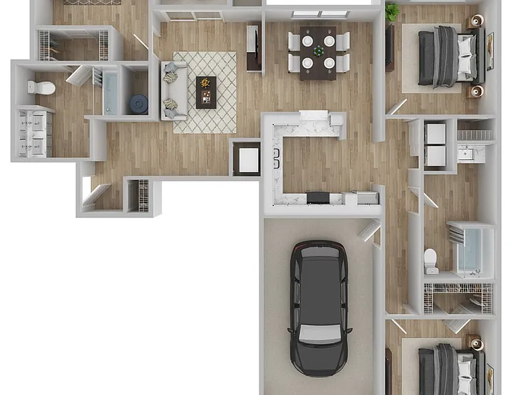 3 Bedroom | 2 Bath | 1422 SF 3 Bedroom | 2 Bath | 1422 SF