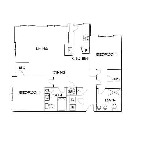 Floor plan Design 2F