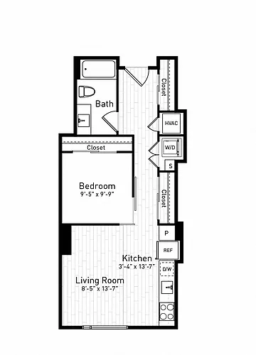 Floor plan A1A - Bolden WDU 60%